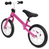 Bicicleta Sin Pedales 9,5 Pulgadas Rosa Vidaxl