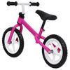 Bicicleta Sin Pedales 11 Pulgadas Rosa Vidaxl