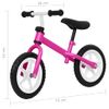 Bicicleta Sin Pedales 11 Pulgadas Rosa Vidaxl