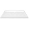 Plato De Ducha Con Puntos Abs Blanco 70x100x4 Cm Vidaxl