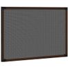 Mosquitera Extensible Para Ventanas Marrón (75-143)x50 Cm Vidaxl