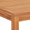 Mesa De Comedor De Jardín Madera Maciza De Teca 180x90x77 Cm Vidaxl