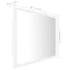 Espejo De Baño Led Acrílico Blanco 60x8,5x37 Cm Vidaxl