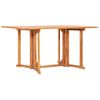 Set Comedor De Jardín Plegable 7 Piezas Madera Maciza De Teca Vidaxl