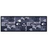 Alfombra De Cocina Lavable Coffee Azul 60x300 Cm Vidaxl