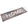 Alfombra De Cocina Lavable Home 60x180 Cm Vidaxl