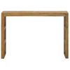 Mesa Consola De Madera Maciza De Teca 110x35x75 Cm Vidaxl