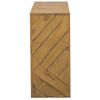 Mesa Consola De Madera Maciza De Teca 110x35x75 Cm Vidaxl