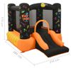 Castillo Hinchable Con Tobogán  Pvc 210x280x170 Cm Happy Hop