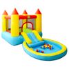 Castillo Hinchable Con Tobogán Pvc 200x365x190 Cm Happy Hop