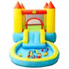 Castillo Hinchable Con Tobogán Pvc 200x365x190 Cm Happy Hop