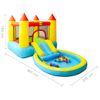 Castillo Hinchable Con Tobogán Pvc 200x365x190 Cm Happy Hop