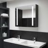 Rogal Armario De Cuarto De Baño Con Espejo Y Led 89x14x62 Cm Rogal