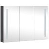 Rogal Armario De Cuarto De Baño Con Espejo Y Led 89x14x62 Cm Rogal