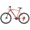 Bicicleta Montaña 21 Velocidades 29 Pulgadas Rueda 53 Cm Rojo Vidaxl