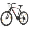 Bicicleta Montaña 21 Velocidades 29 Pulgadas Rueda 53 Cm Negro Vidaxl