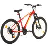 Bicicleta Montaña 21 Velocidades 27,5 Pulgadas Rueda 38 Cm Rojo Vidaxl