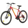 Bicicleta Montaña 21 Velocidades 27,5 Pulgadas Rueda 50 Cm Rojo Vidaxl