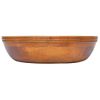 Lavabo De Madera Maciza De Teca Φ40x10 Cm Vidaxl