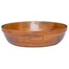 Lavabo De Madera Maciza De Teca Φ40x10 Cm Vidaxl