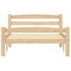 Estructura De Cama De Madera Maciza De Pino 90x200 Cm Vidaxl