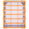 Organizador Multicajones Con 18 Cajones Intermedios 38x16x47 Cm Vidaxl