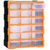 Organizador Multicajones Con 18 Cajones Intermedios 38x16x47 Cm Vidaxl