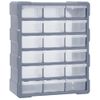 Organizador Multicajones Con 18 Cajones Intermedios 38x16x47 Cm Vidaxl