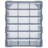 Organizador Multicajones Con 18 Cajones Intermedios 38x16x47 Cm Vidaxl