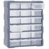 Organizador Multicajones Con 18 Cajones Intermedios 38x16x47 Cm Vidaxl