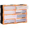 Organizador Multicajones Con 8 Cajones Grandes 52x16x37 Cm Vidaxl