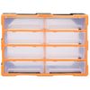 Organizador Multicajones Con 8 Cajones Grandes 52x16x37 Cm Vidaxl