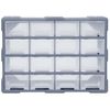 Organizador Multicajones Con 16 Cajones Medianos 52x16x37 Cm Vidaxl