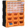 Organizador Multicajones Con 39 Cajones 38x16x47 Cm Vidaxl