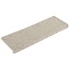 Alfombrilla Autoadhesiva Escalera Sisal 15 Uds 65x21x4 Cm Vidaxl