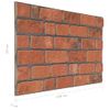 Paneles De Pared 3d Diseño De Ladrillo 10 Uds Eps Terracota Vidaxl