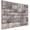 Paneles De Pared 3d Diseño De Ladrillo 10 Uds Eps Gris Claro Vidaxl