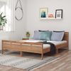 Estructura De Cama Madera Maciza De Teca 160x200 Cm Vidaxl