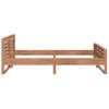 Estructura De Cama Madera Maciza De Teca 160x200 Cm Vidaxl