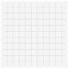 Azulejos De Mosaico 11 Unidades Vidrio Blanco 30x30 Cm Vidaxl