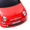 Coche Correpasillos Eléctrico Fiat 500 Rojo Vidaxl