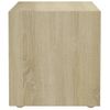 Mueble Para Tv Madera Contrachapada Roble Sonoma 37x35x37 Cm Vidaxl