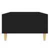 Mesa De Centro Madera Contrachapada Negro 103,5x60x35 Cm Vidaxl