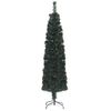 Árbol Navidad Artificial Estrecho Soporte Fibra Óptica 150 Cm Vidaxl