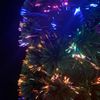 Árbol Navidad Artificial Estrecho Soporte Fibra Óptica 150 Cm Vidaxl