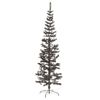 Árbol De Navidad Delgado Negro 180 Cm Vidaxl