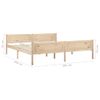 Estructura De Cama De Madera Maciza De Pino 180x200 Cm Vidaxl