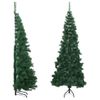 Árbol De Navidad Artificial De Esquina Verde 180 Cm Pvc Vidaxl