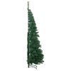 Árbol De Navidad Artificial De Esquina Verde 180 Cm Pvc Vidaxl