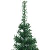 Árbol De Navidad Artificial De Esquina Verde 180 Cm Pvc Vidaxl